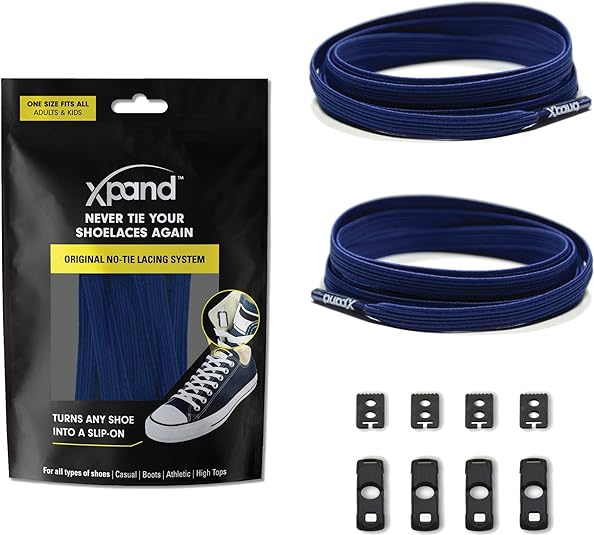 Xpand No-Tie Elastic Shoelaces