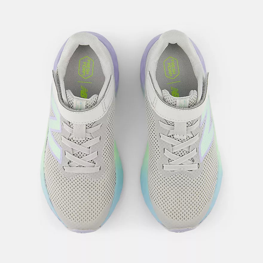 New Balance Fresh Foam Arishi H&L Grey Purple (Big Kid)