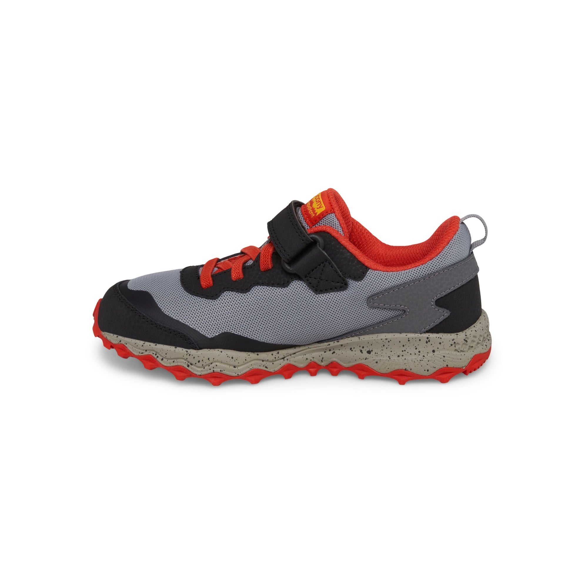 Saucony Peregrine KDZ A/C Shield – Grey/Red/Yellow