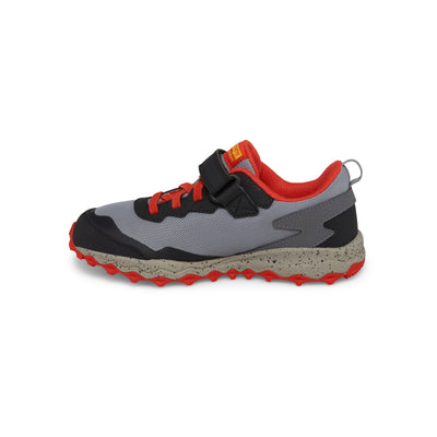 Saucony Peregrine KDZ A/C Shield – Grey/Red/Yellow