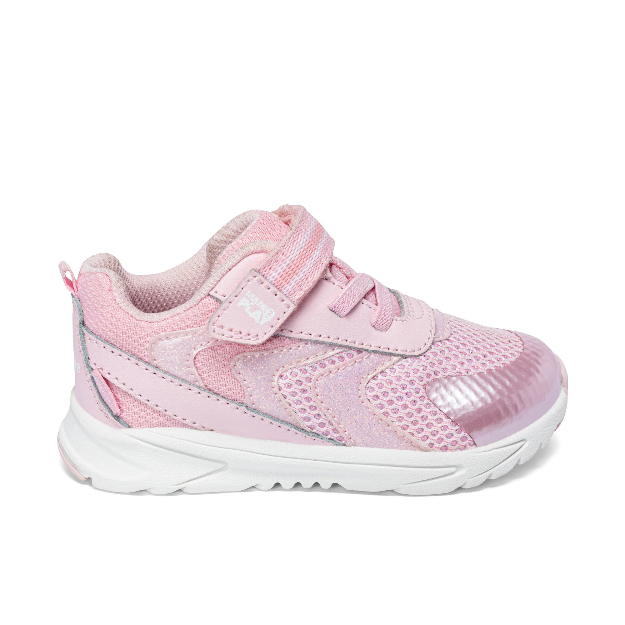Stride Rite Made2Play Bolt Sneaker – Pink (Kids)