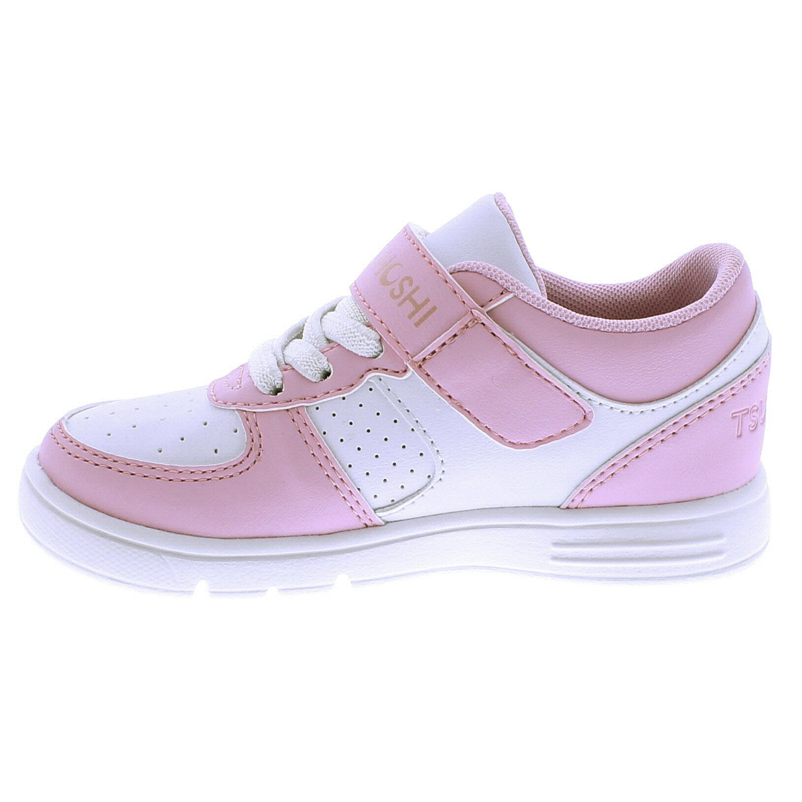 Tsukihoshi Court Sneakers in Pink- Side