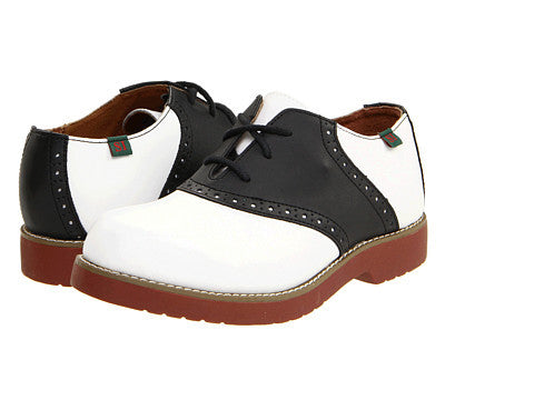 White & Black School Shoes