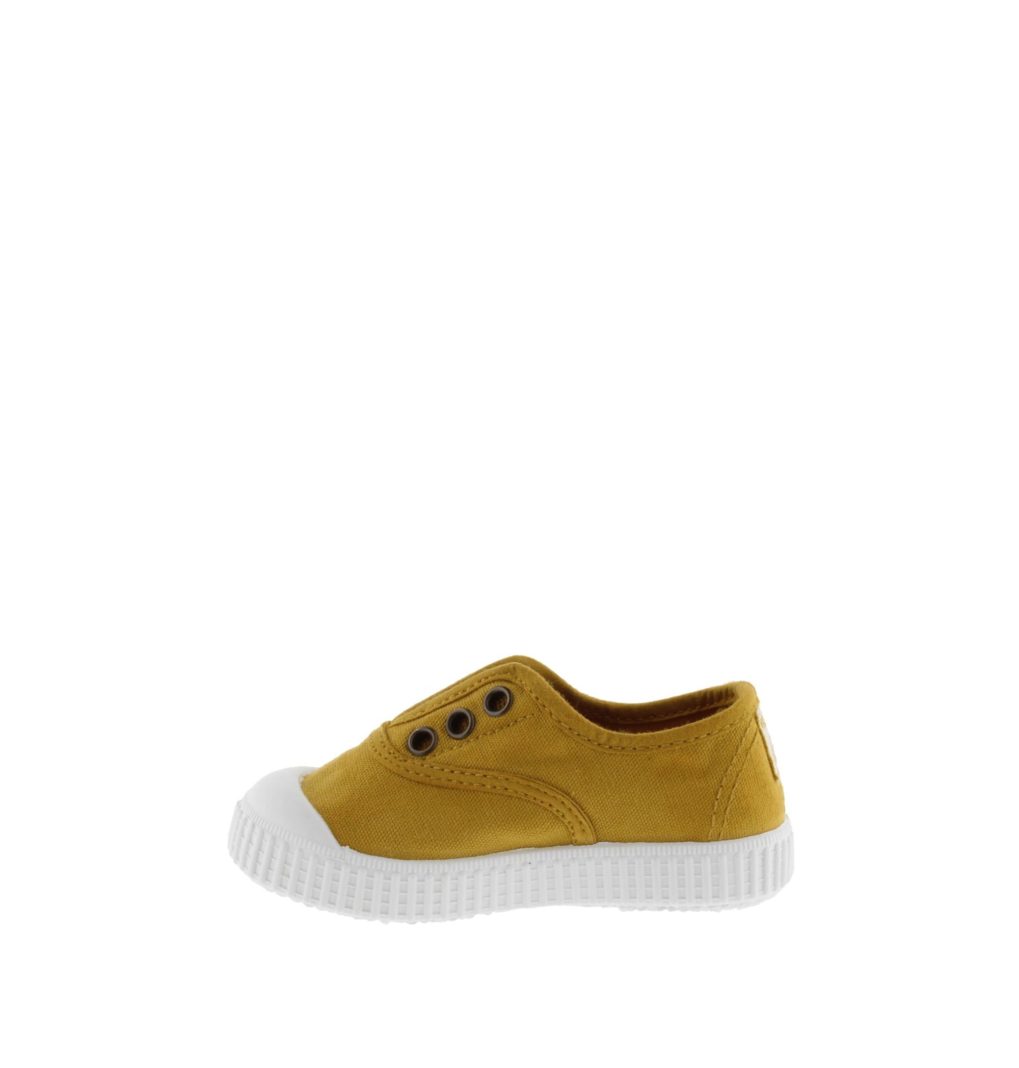 Victoria - Kids Slip-On Sneaker in Curry | FINAL SALE