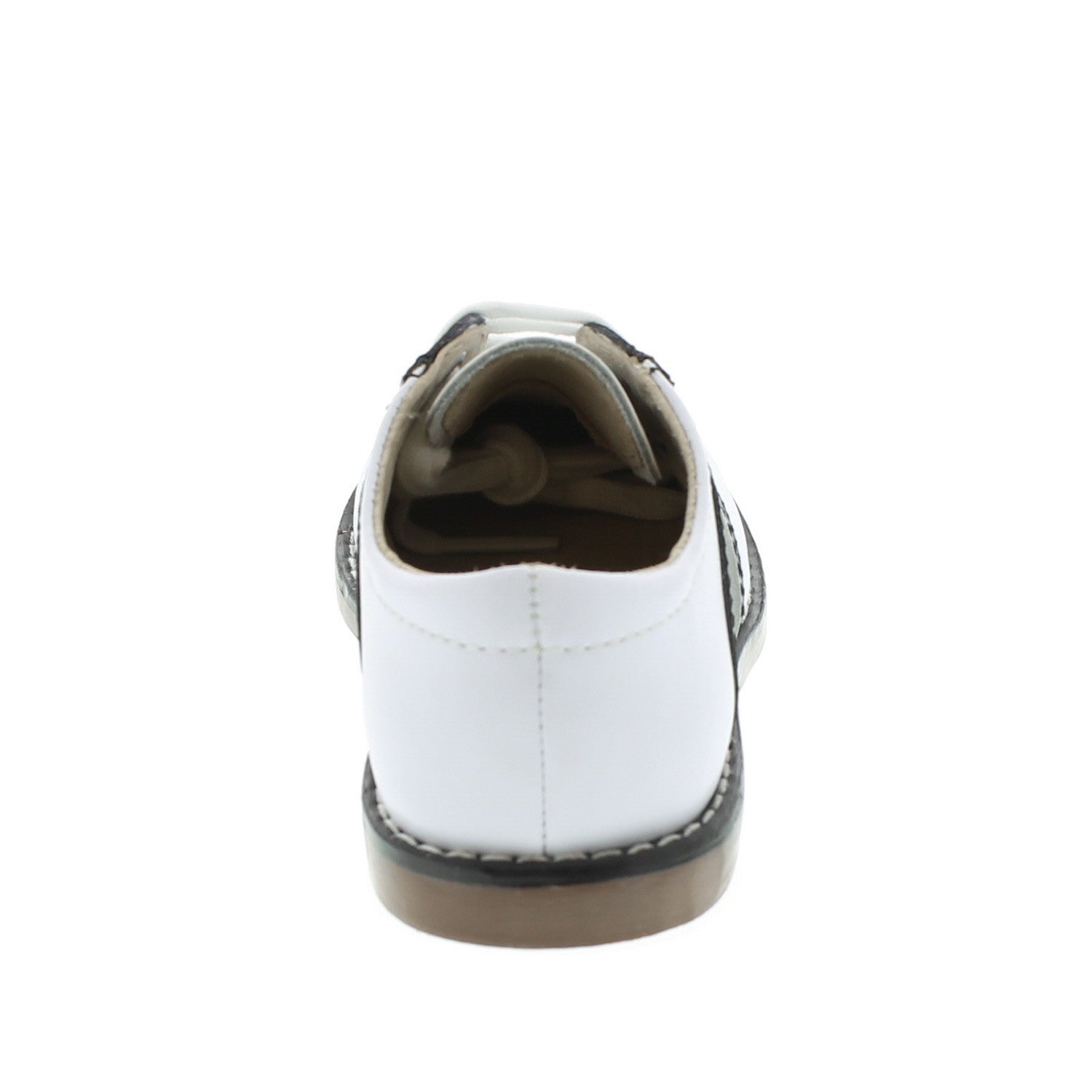 Cheer - White & Black Saddle by Footmates - Ponseti's Shoes