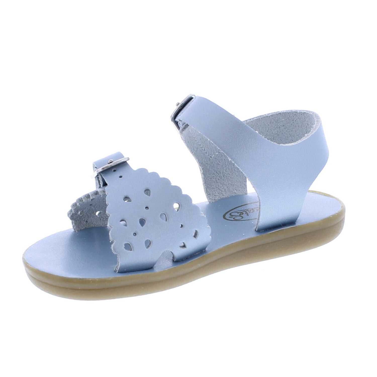 Eco-Ariel Velcro Blue Pearl Sandal – Lightweight & Stylish Kids’ Summer Shoe