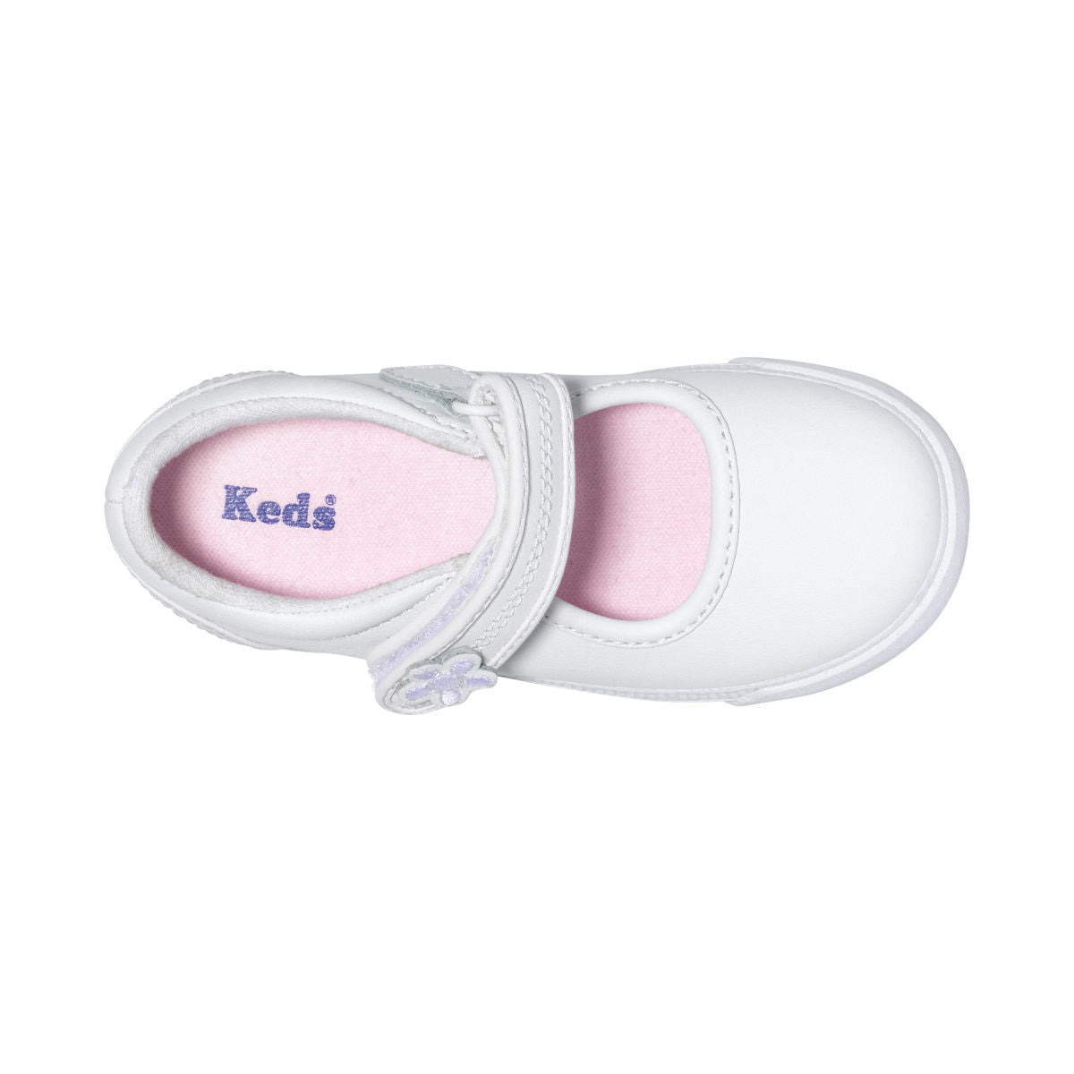 Ella - White by Keds - Ponseti's Shoes