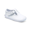 Champion T-Strap - White Leather by Keds - Ponseti's Shoes