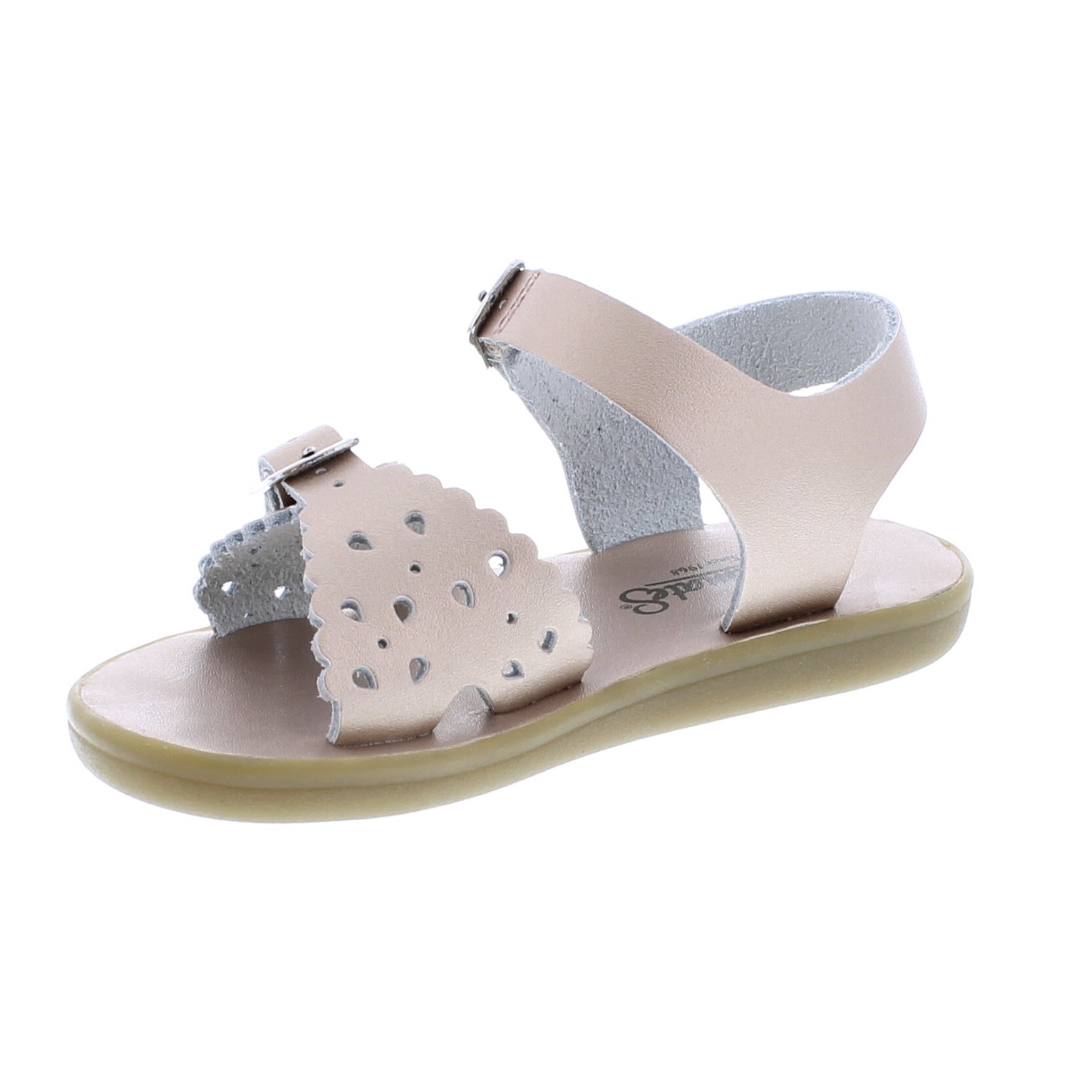 Eco-Ariel Velcro Rose Gold Sandal – Lightweight, Durable & Eco-Friendly Kids’ Shoe