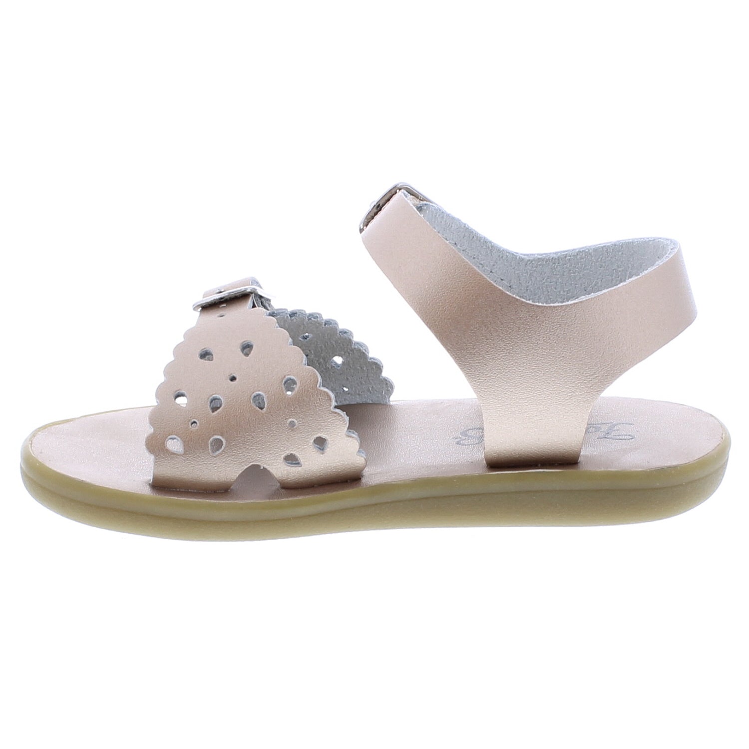 Eco-Ariel Velcro Rose Gold Sandal – Lightweight, Durable & Eco-Friendly Kids’ Shoe