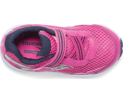 Ride 10 Jr - Pink/Silver by Saucony - Ponseti's Shoes