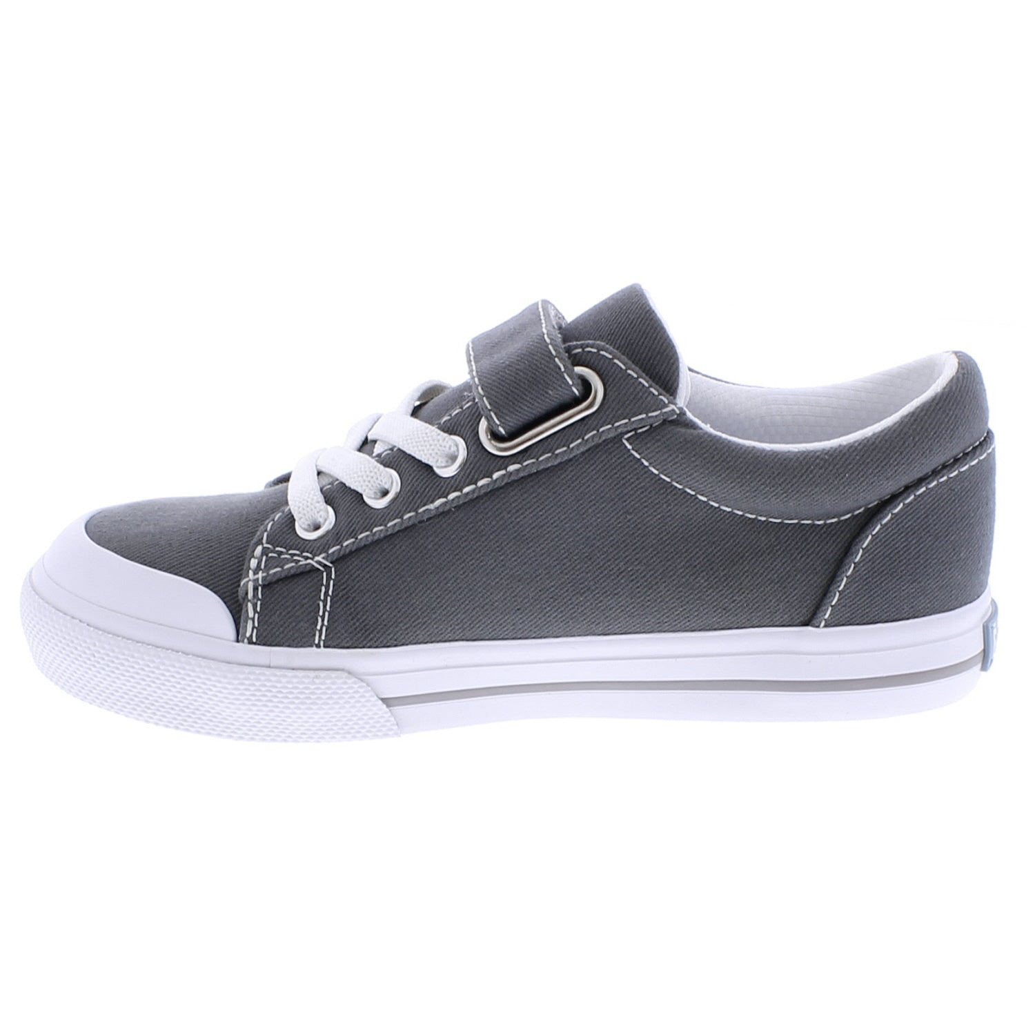 Jordan - Gray Velcro, Canvas