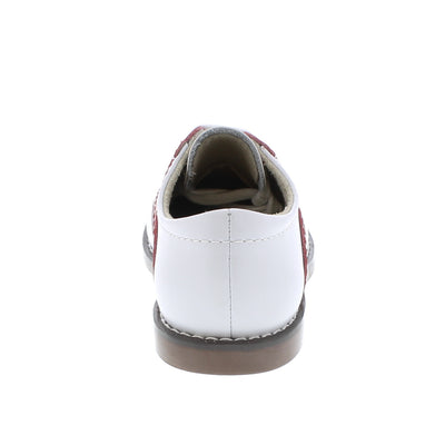 Cheer - White & Red Saddle