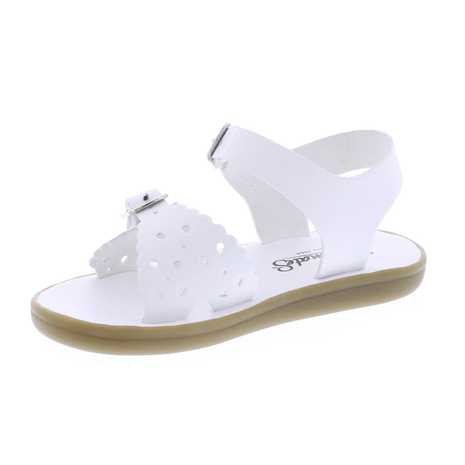 Eco-Ariel Velcro White Sandal – Lightweight & Stylish Kids’ Summer Shoe