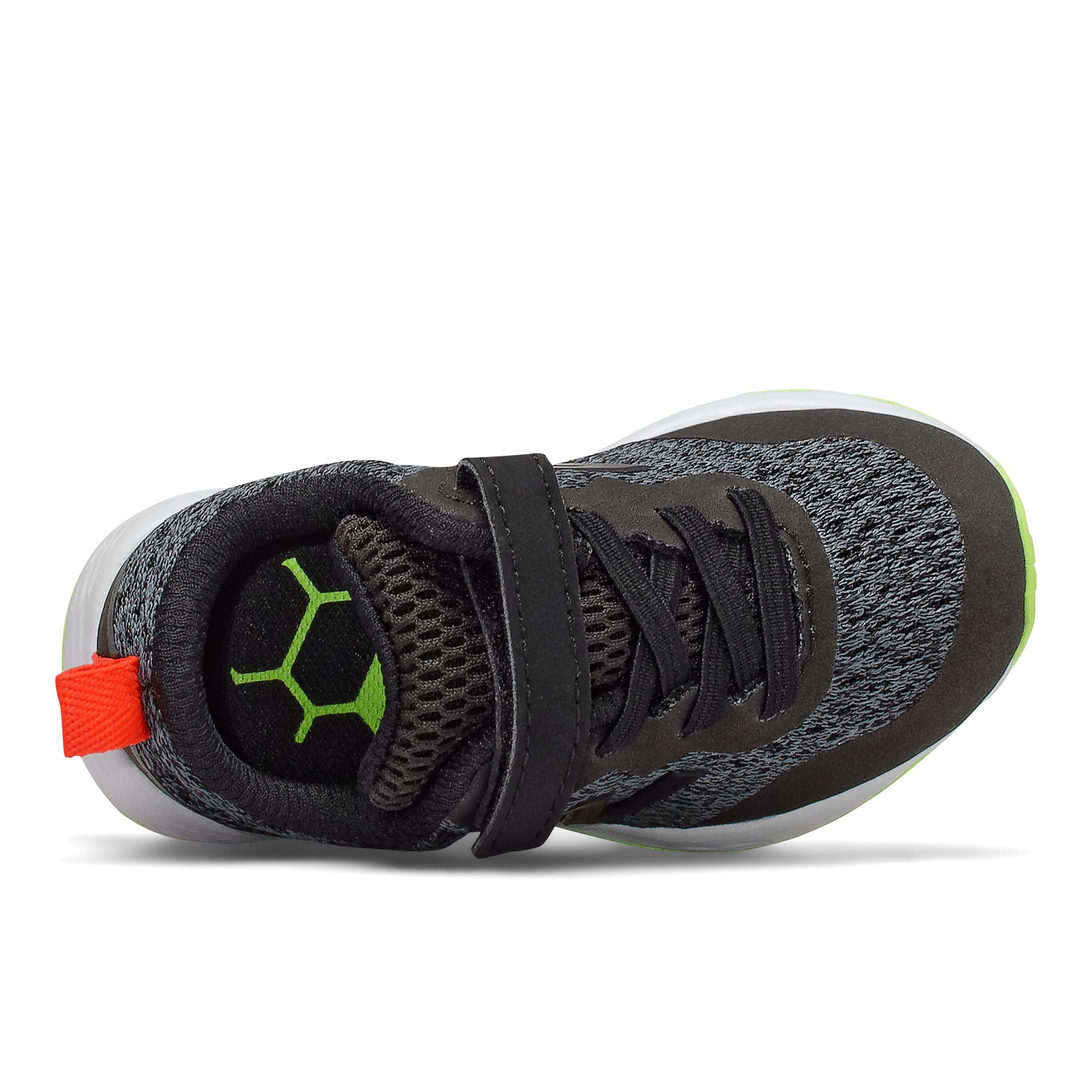 Fresh Foam Arishi - Black with Lemon Slush & Neo Flame by New Balance - Ponseti's Shoes