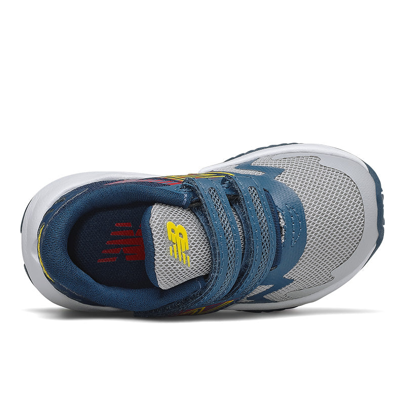 Rave Run - Light Aluminum / Rogue Wave / Energy Red Velcro