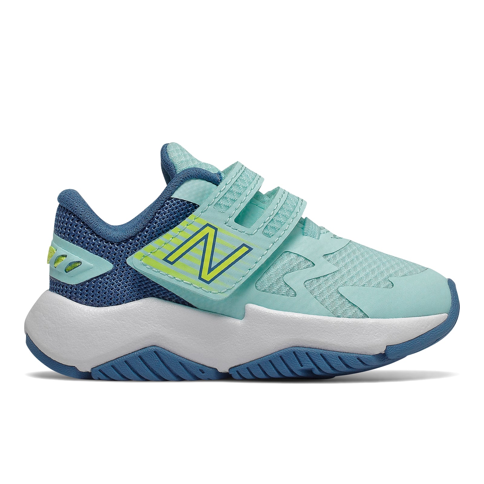 Rave Run - Bali Blue / Mako Blue / Lemon Slush by New Balance - Ponseti's Shoes