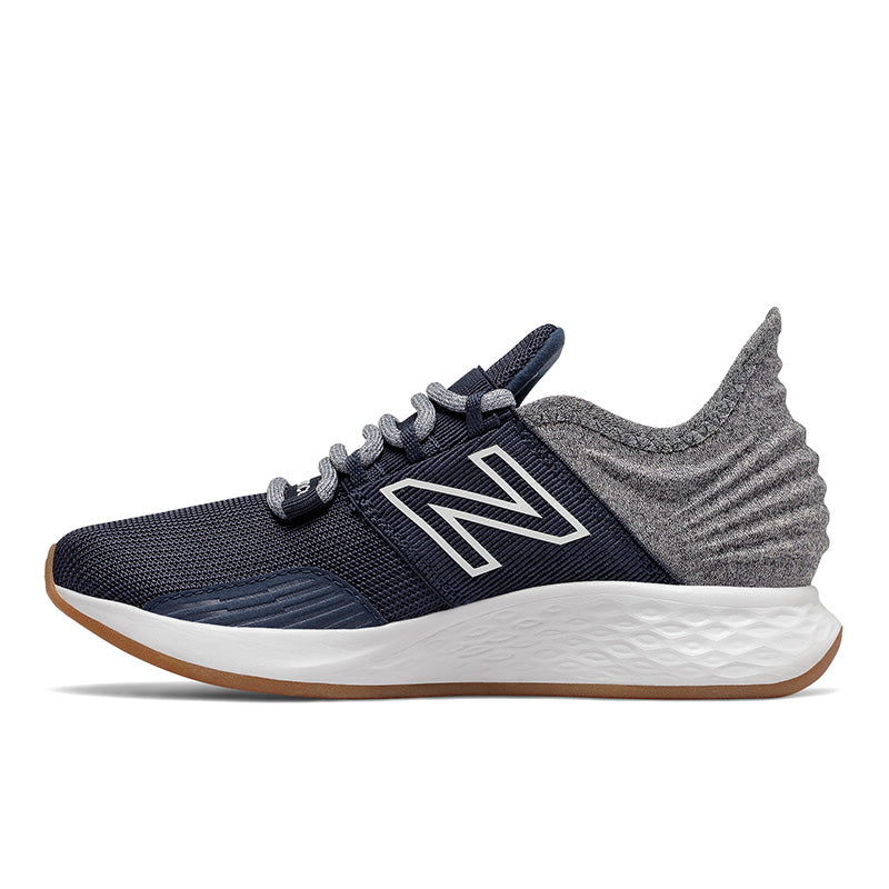 Roav Tee Shirt - Natural Indigo with Light Aluminum by New Balance - Ponseti's Shoes