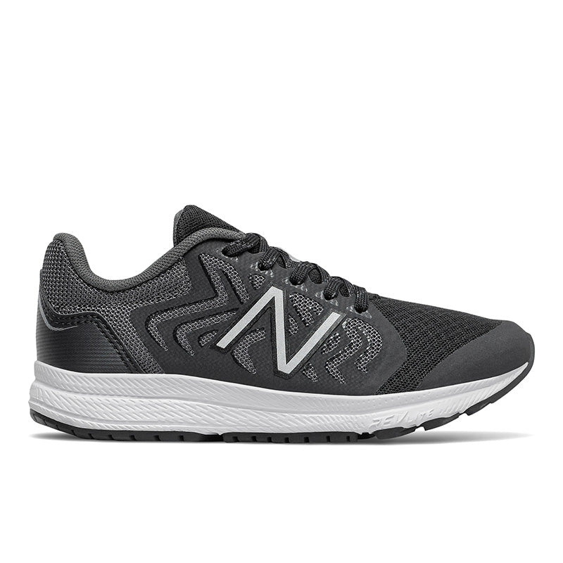 New Balance 519 - Boys Black / Magnet by New Balance - Ponseti's Shoes