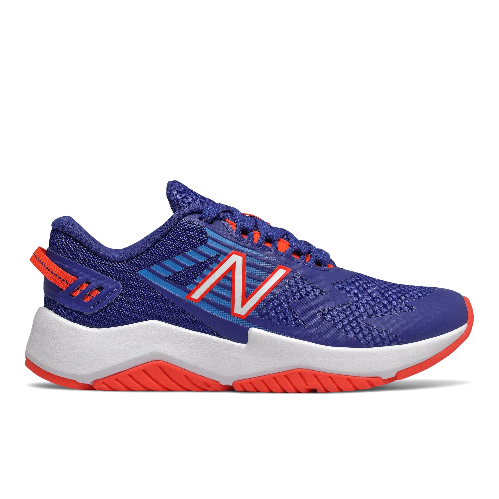 Rave Run - Marine Blue / Vision Blue / Neo Flame by New Balance - Ponseti's Shoes