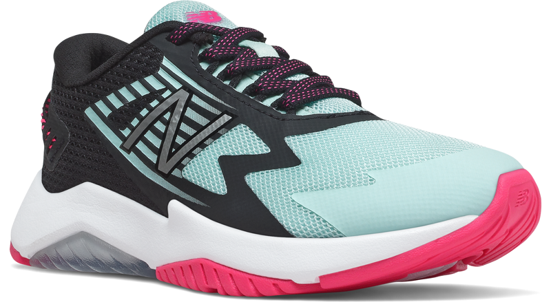 Rave Run - White Mint / Black / Alpha Pink Lace