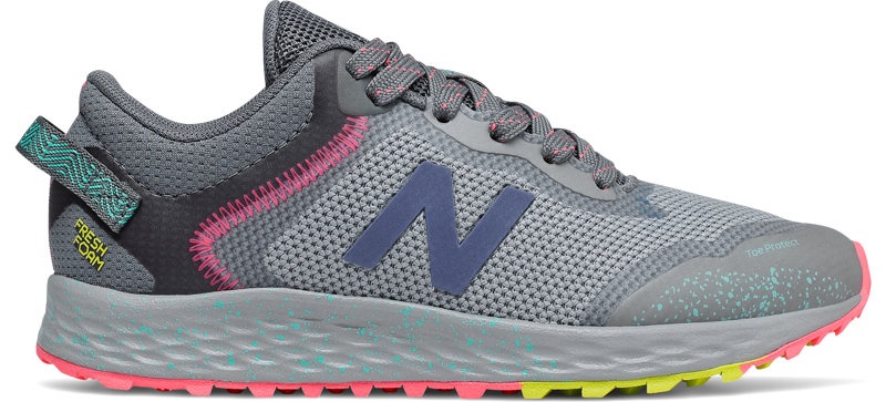 Fresh Foam Arishi - Grey / Guava / Tidepool, Lace