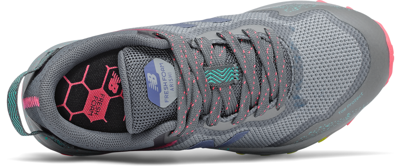 Fresh Foam Arishi - Grey / Guava / Tidepool, Lace