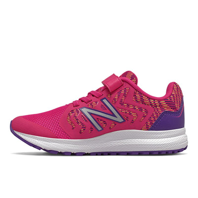 New Balance 519 - Girls Exuberant Pink / Prism Purple / Lemon Slush by New Balance - Ponseti's Shoes